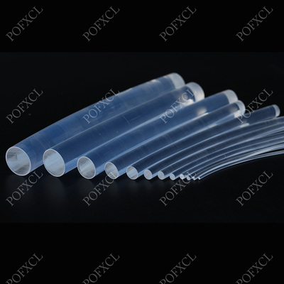 直径20mm通体侧面发光四氟铁氟龙PTFE光纤管导光条鑫创利