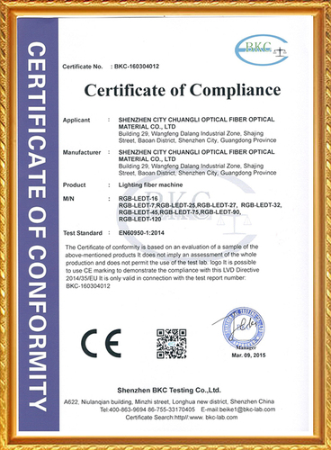 CE-LVD certificate